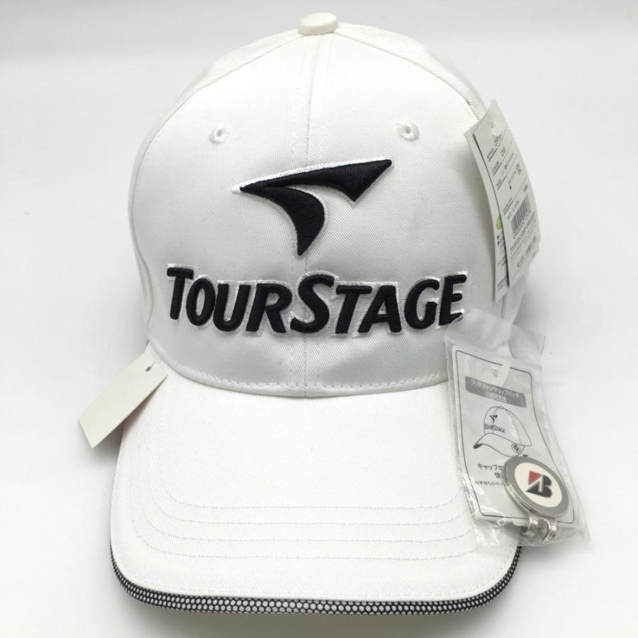 ツアーステージ　キャップ他　合計5点セット新品 新品】50％OFF〜TOURSTAGE ツアーステージ キャップ 白×黒 クリップ