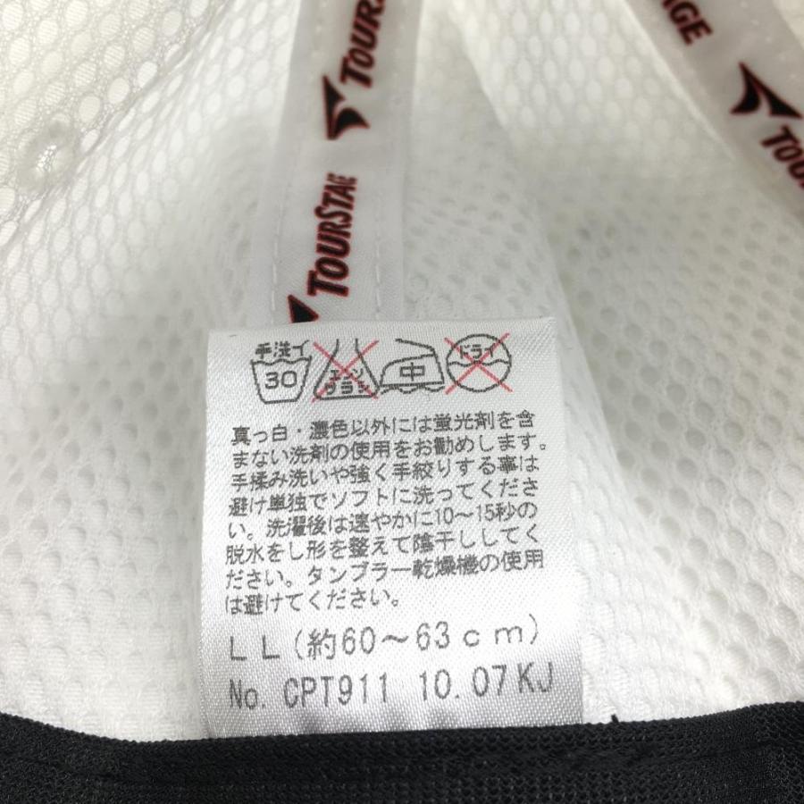 新品】50％OFF〜TOURSTAGE ツアーステージ キャップ 白×黒