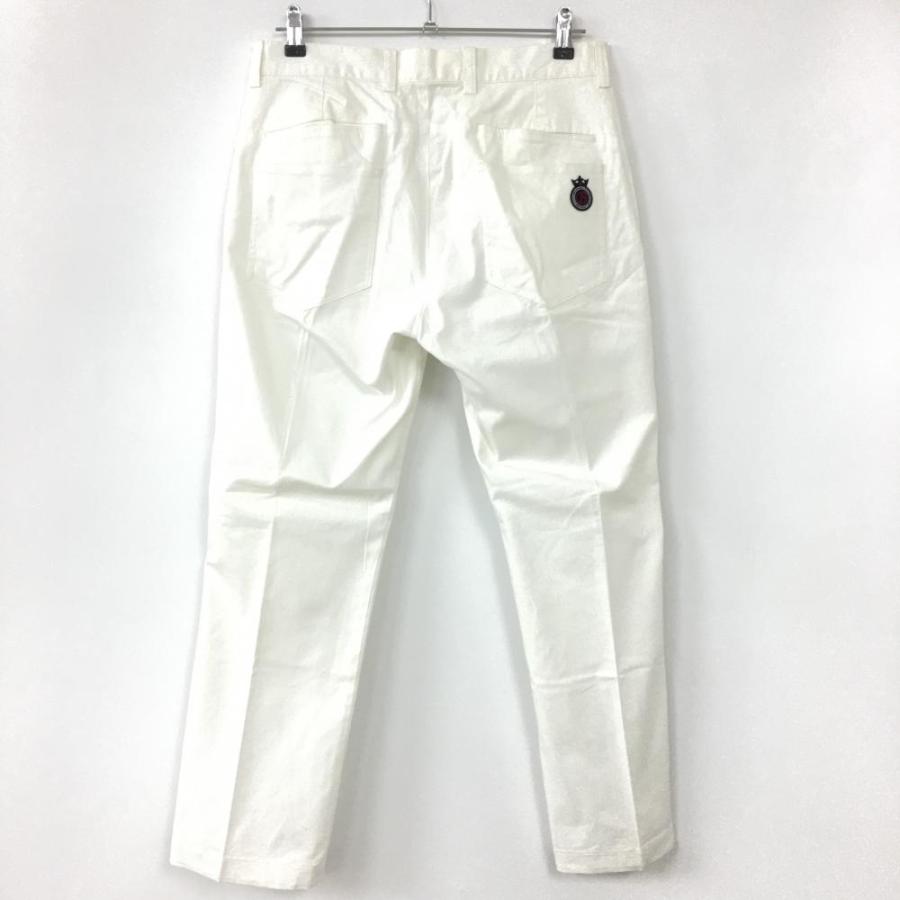 BEAMS ビームスゴルフ パンツ 白 複数ポケット ストレッチ
