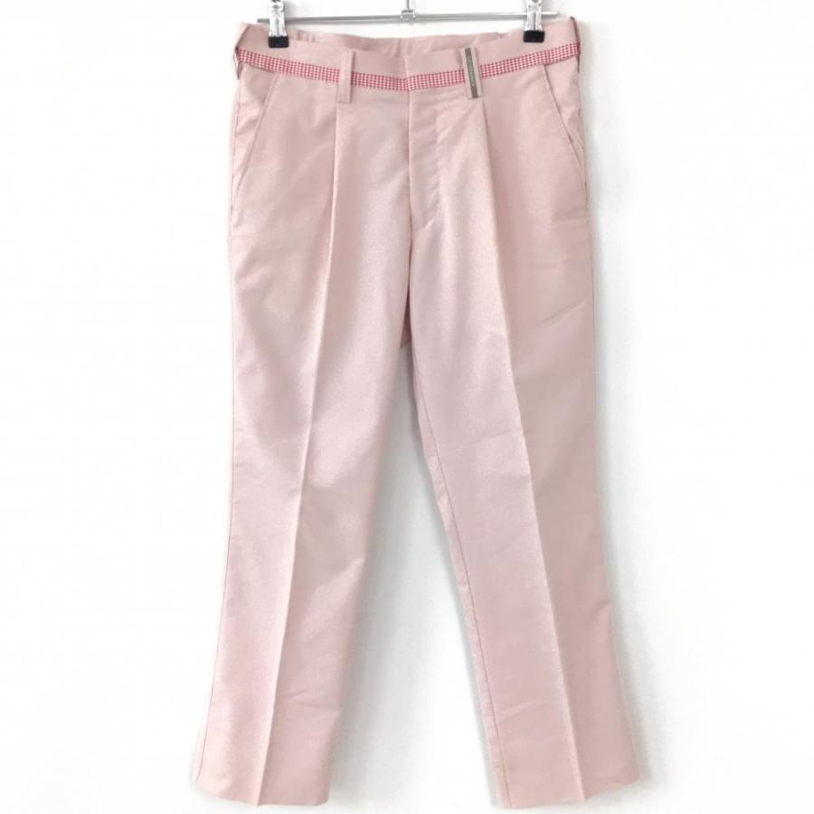 CUTTER&BUCK（カッターアンドバック） パンツ レッド×白 細ストライプ 