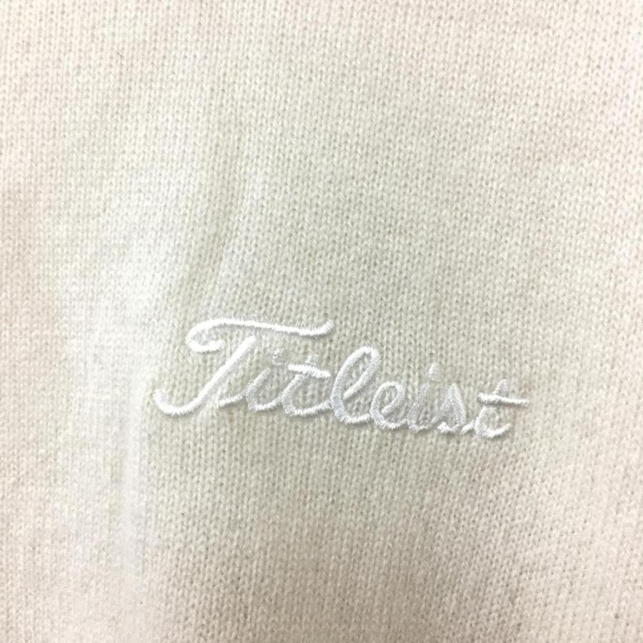 Titleist（タイトリスト） セーター 白 カシミヤ100％ ニット シンプル