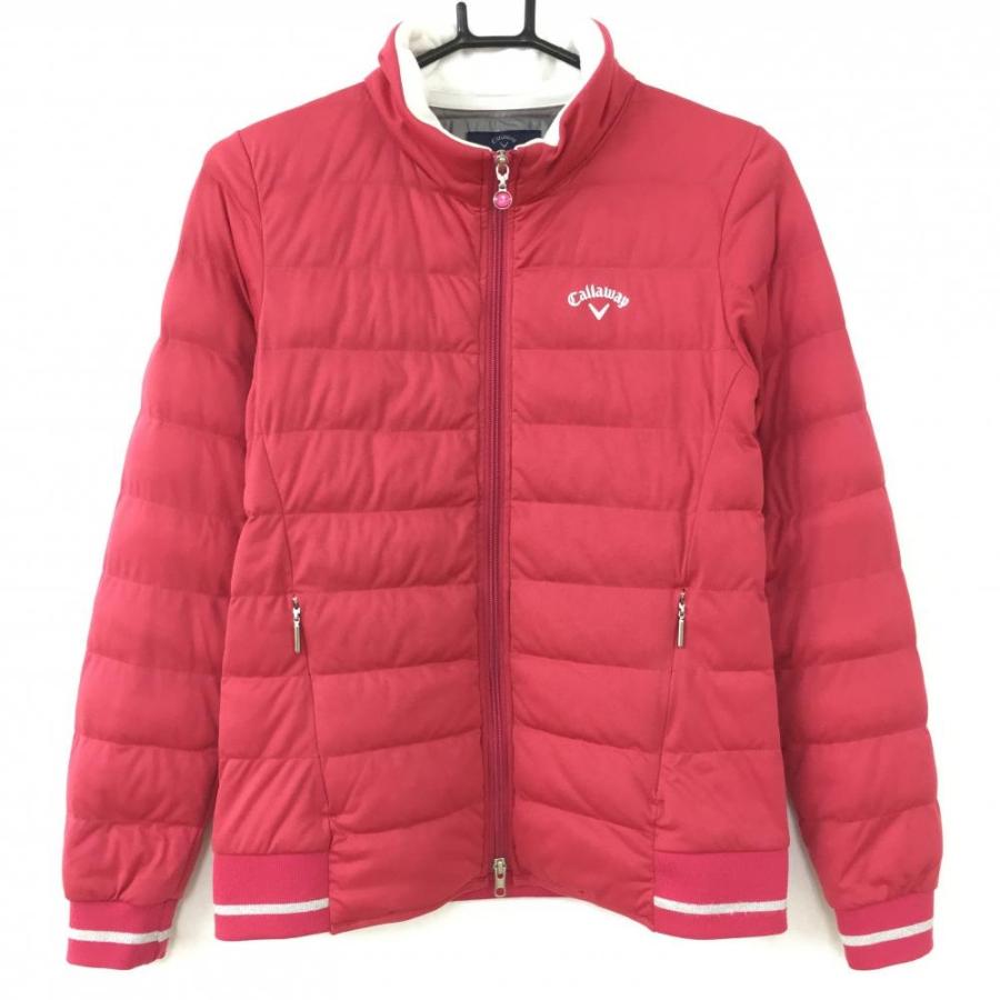 Callaway（キャロウェイ） 中綿ジャケット レッド×シルバー リブライン