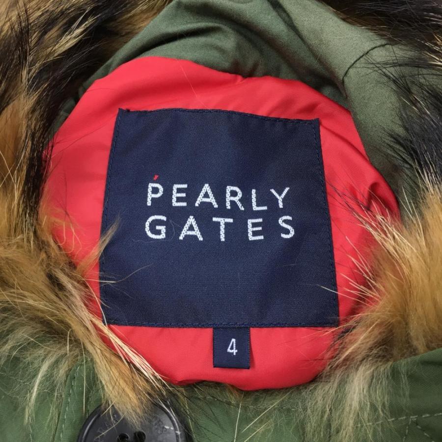 PEARLY GATES パーリーゲイツ ダウンコート カーキ ダウン90
