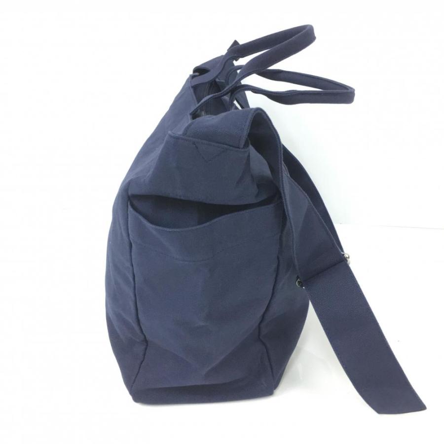 美品⭐︎ジャックバニー⭐︎トートバッグ⭐︎ユニセックス⭐︎ネイビー Jack Bunny!!（ジャックバニー） ビッグトートバッグ ネイビー×白