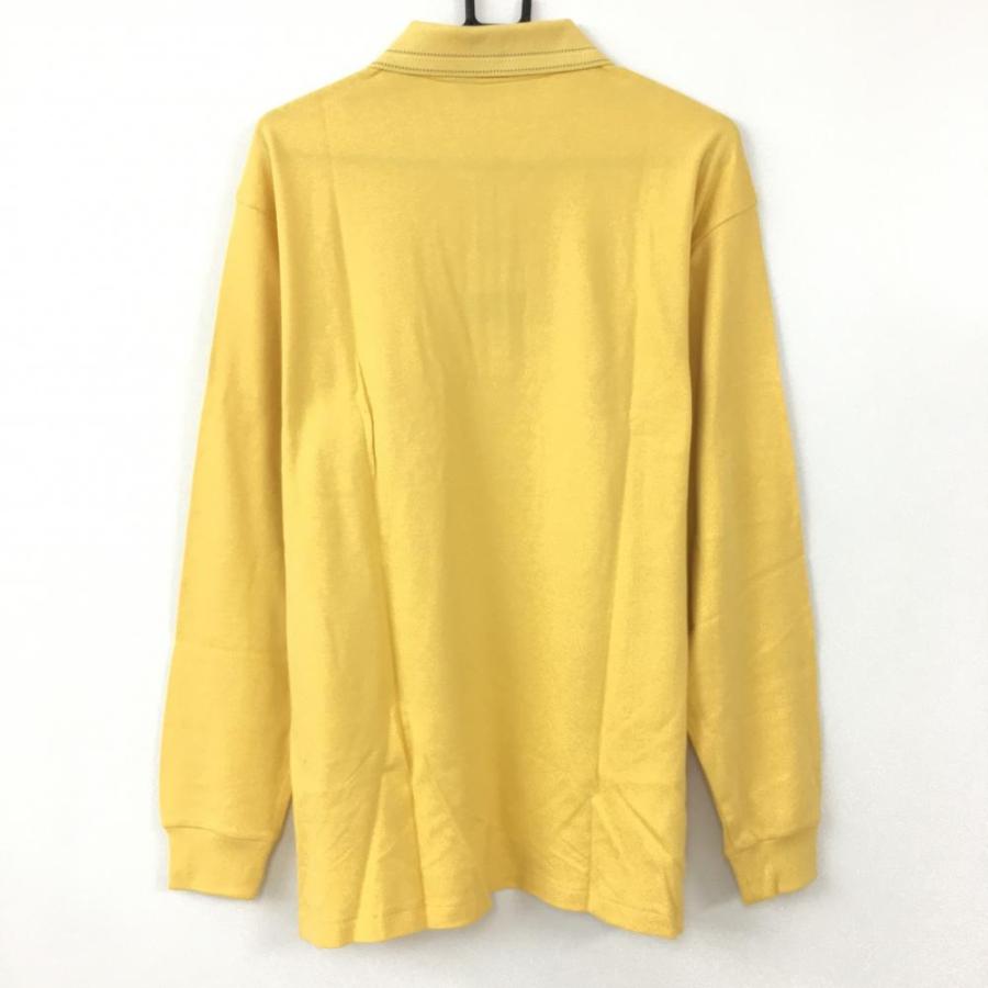 Munsingwear マンシングウェア 長袖ポロシャツ イエロー ハーフ