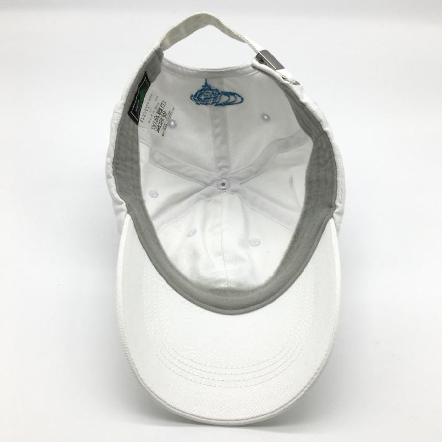 BEAMS ビームスゴルフ キャップ 白 コットン100％ シンプル ロゴ