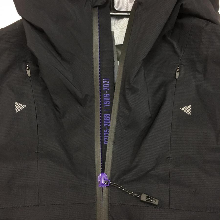 New Balance ニューバランス ナイロンジャケット 黒×グレー ダブル