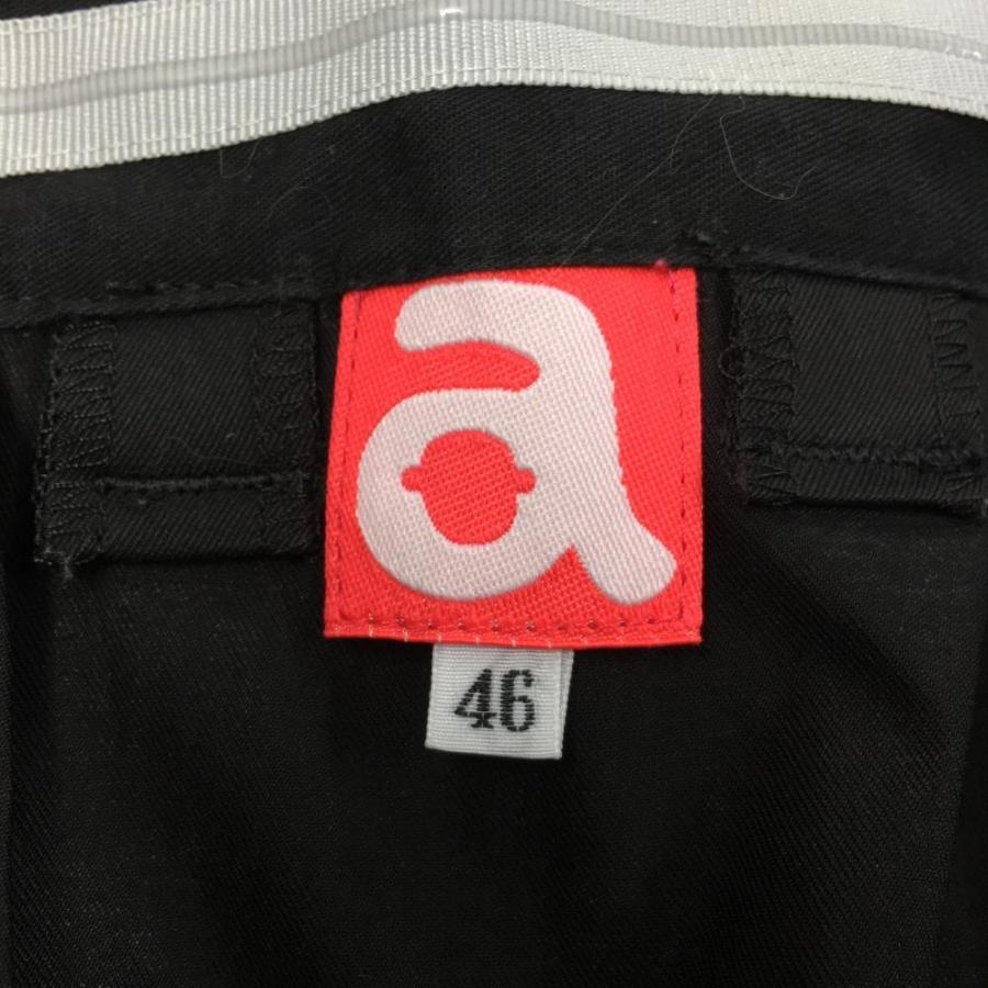 archivio アルチビオ パンツ 黒×イエロー サイドライン archivio アルチビオ パンツ 黒×イエロー サイドライン