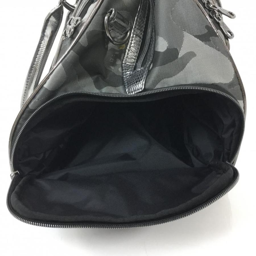 MARK&LONA マークアンドロナ 2WAYビッグボストンバッグ グレー MARK&LONA マークアンドロナ 2WAYビッグボストンバッグ グレー