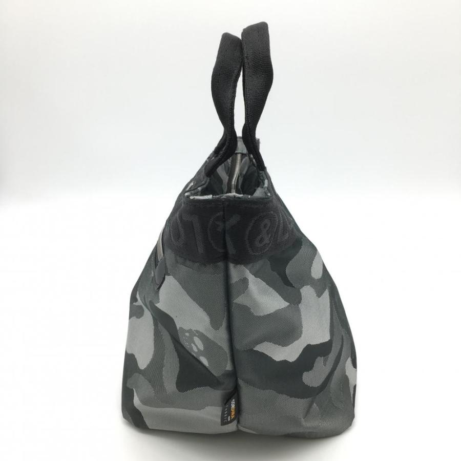 超美品】MARK&LONA マークアンドロナ カートバッグ グレー×黒 超美品】MARK&LONA マークアンドロナ カートバッグ グレー×黒