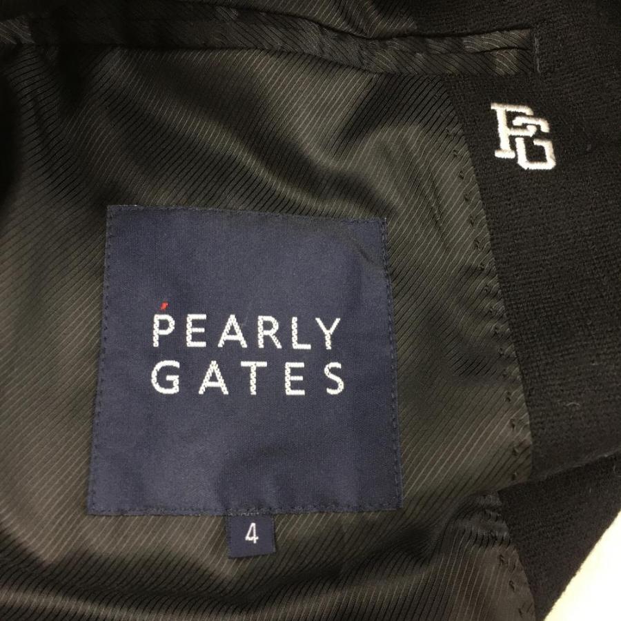 訳あり*PEARLY GATES パーリーゲイツ テーラードジャケット 黒 訳あり*PEARLY GATES パーリーゲイツ テーラードジャケット 黒