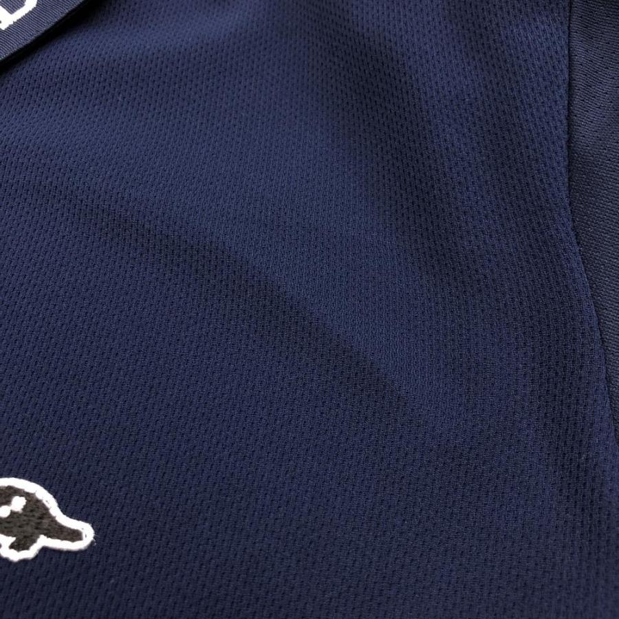 ラフアンドスウェル　ネイビー系　S 半袖ポロシャツ　メンズ　ゴルフ カジュアルゴルフドットコムby PALM SPRINGSにrough&swell［ラフ