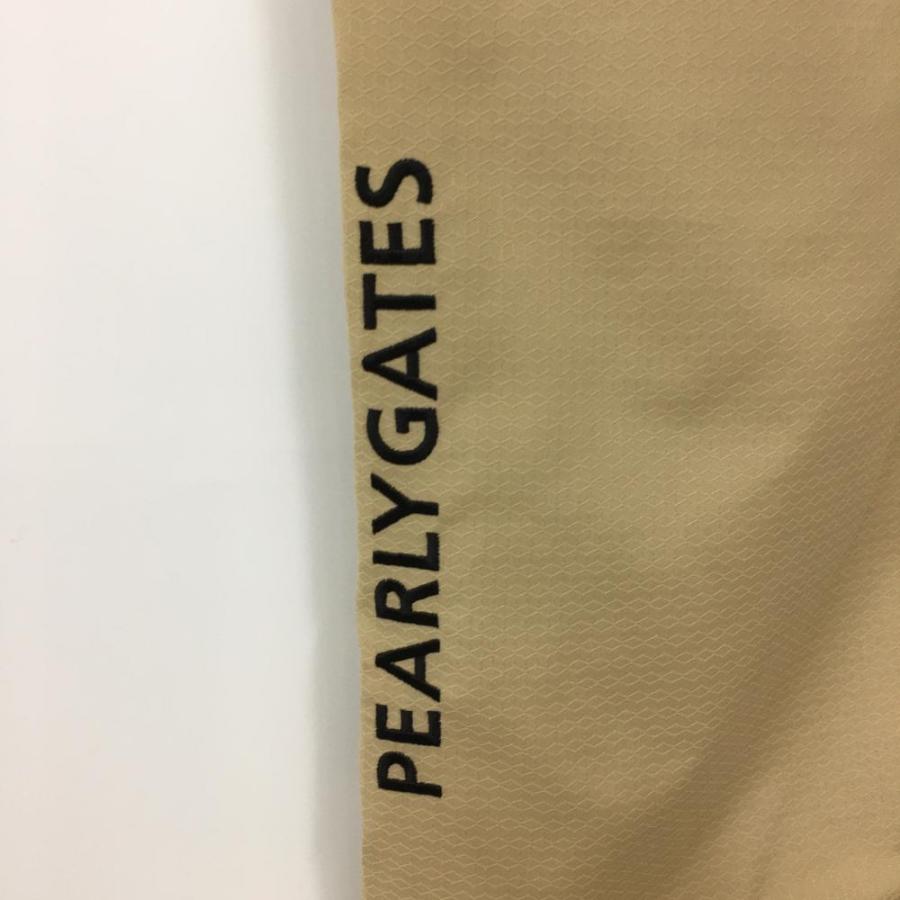PEARLY GATES（パーリーゲイツ） 蓄熱パンツ ベージュ 総柄織生地 タ