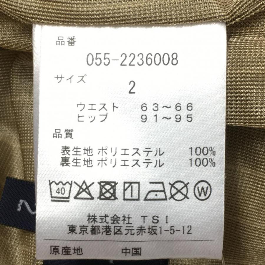 PEARLY GATES（パーリーゲイツ） 蓄熱パンツ ベージュ 総柄織生地 タ