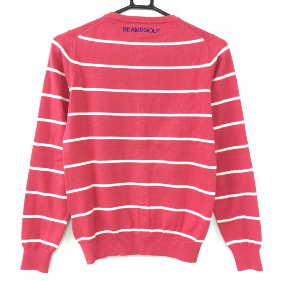 ビームスゴルフ 裏地付き スニード ニットセーター ピンク XL BEAMS GOLF（ビームス ゴルフ）〈MEN〉PURPLE LABEL / エア