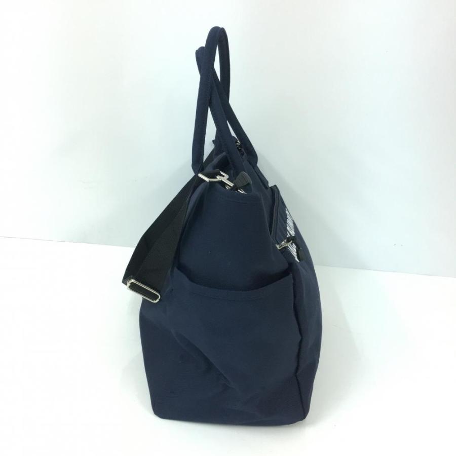 Jack Bunny!!（ジャックバニー） 2WAYビッグトートバッグ ネイビー×白