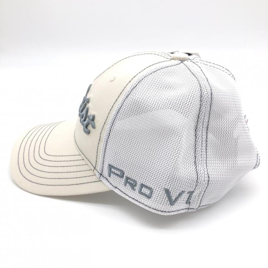 Titleist タイトリスト メッシュキャップ ベージュ×グレー 立体