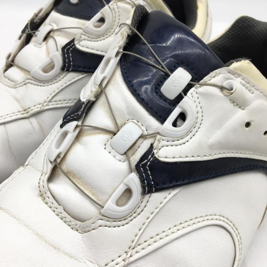 フットジョイ ゴルフシューズ 白×ネイビー EXL ボア 45144J