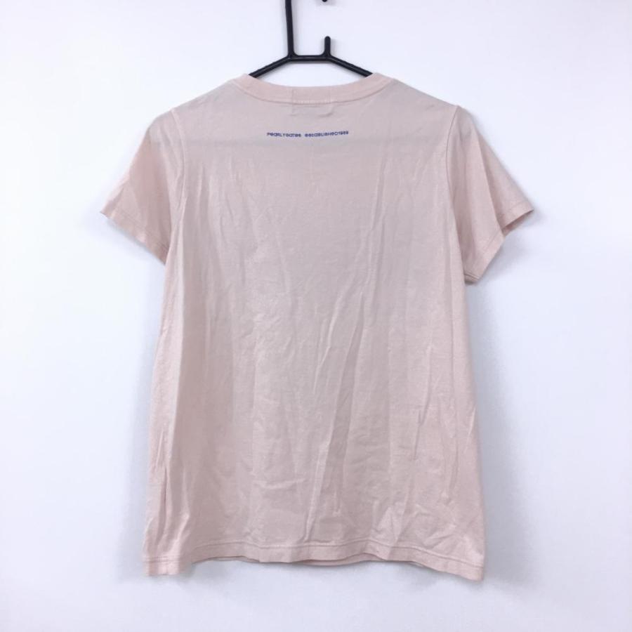 PEARLY GATES パーリーゲイツ Tシャツ ピンク×ブルー コットン