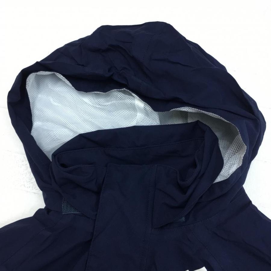 Jack Bunny!!（ジャックバニー） 6WAYレインワンピース ネイビー×白 袖