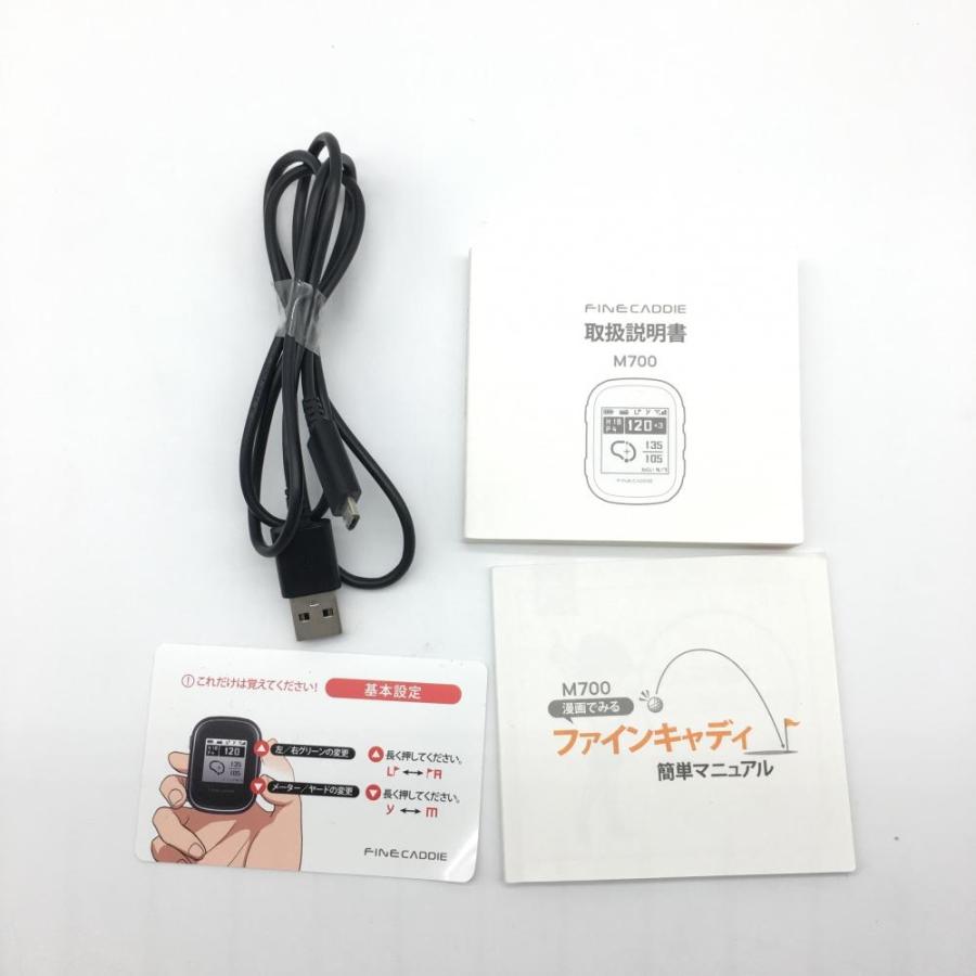 FINECADDIE ファインキャディ 腕時計型 距離測定器 M700 白×ピンク GPS