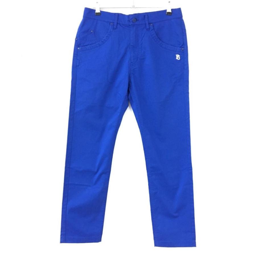 PEARLY GATES（パーリーゲイツ） パンツ ブルー×白 サンプル品