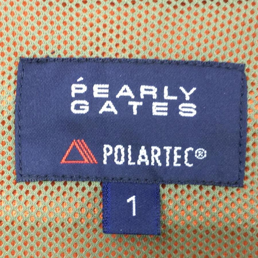 PEARLY GATES（パーリーゲイツ） アウターベスト オレンジ×ネイビー