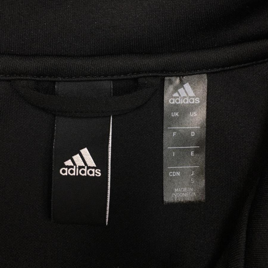adidas（アディダス） ジャージ 黒×ピンク ストレッチ レディース S