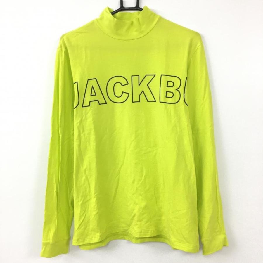 イエロー サイズ5ハイネックシャツ L メンズ ゴルフウェア ジャックバニー イエロー サイズ5ハイネックシャツ L メンズ ゴルフウェア ジャック