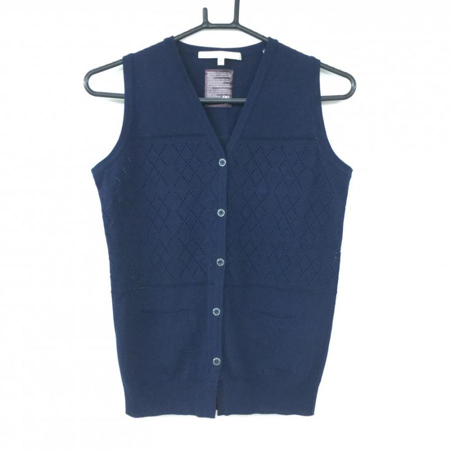 マークアンドロナ ストライプベスト メンズ Mサイズ MARK&LONA 【公式