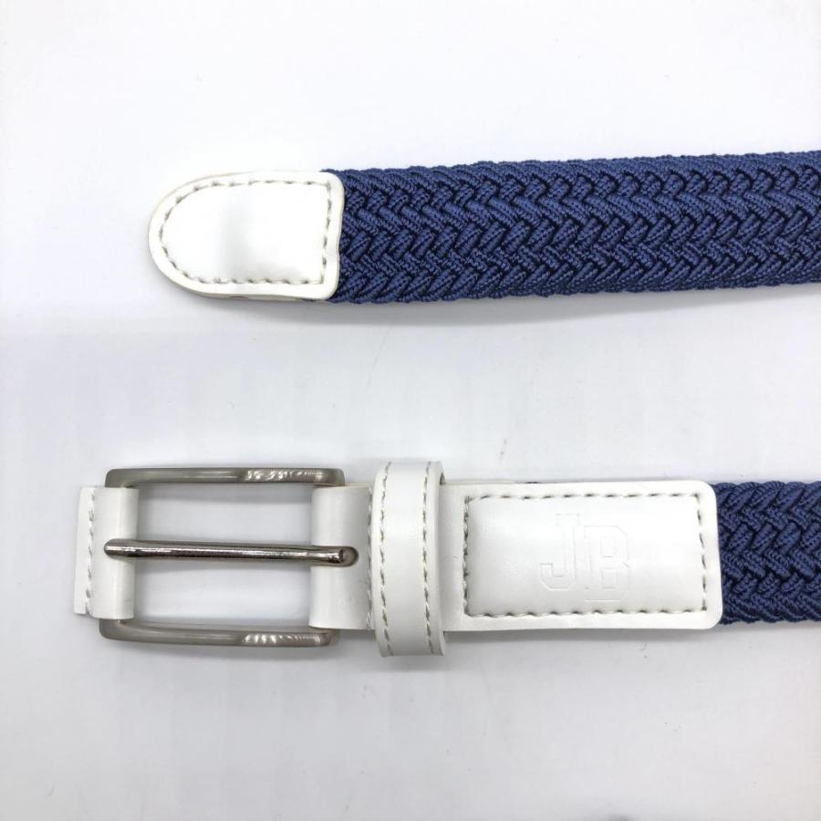 Jack Bunny!!（ジャックバニー） メッシュベルト ネイビー×白