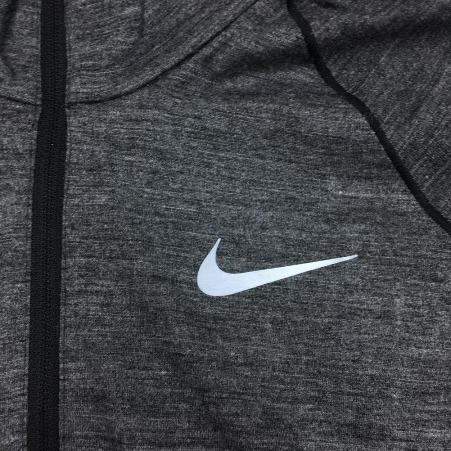 NIKE（ナイキ） ナイキゴルフ 長袖ハイネックシャツ 杢グレー DRI-FIT 