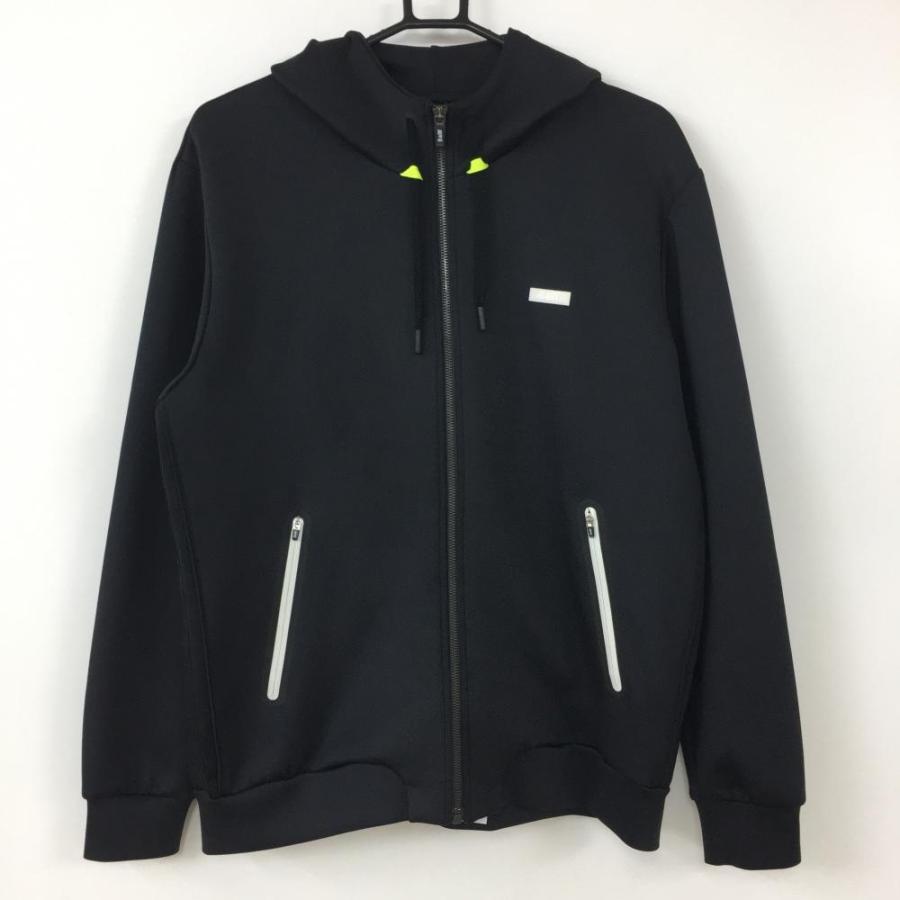 ブラック&ホワイト ホワイトフルジップパーカーBLACK&WHITE ジップパーカー VIOLA(ヴィオラ)スーパーストレッチフルジップ メンズ レディースウェア