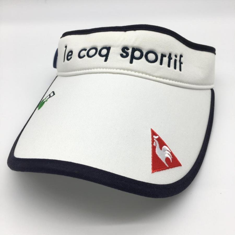 le coq sportif（ルコックスポルティフ） ルコック つば広サンバイザー