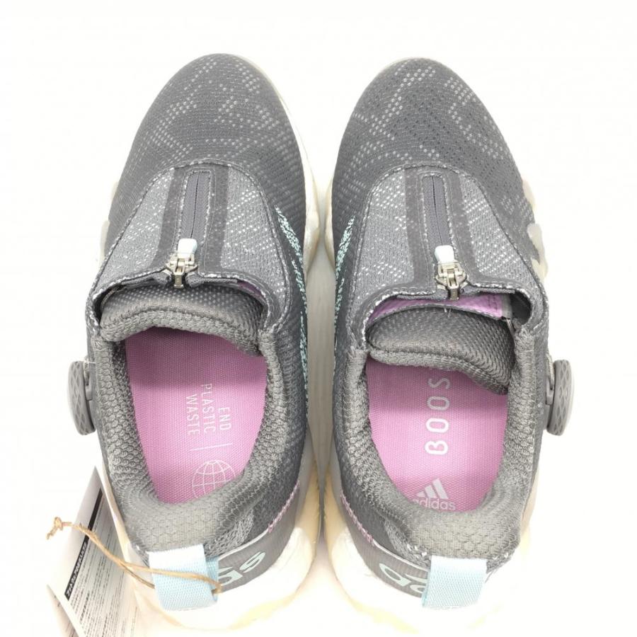 adidas GX3943 ゴルフシューズ adidas（アディダス） ゴルフシューズ グレー×ライトブルー GX3943