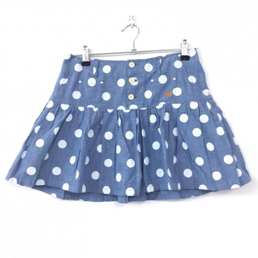 パーリーゲイツ スカート　水玉　ネイビー PEARLY GATES 水玉模様 スカート ネイビー PEARLY GATES パーリー