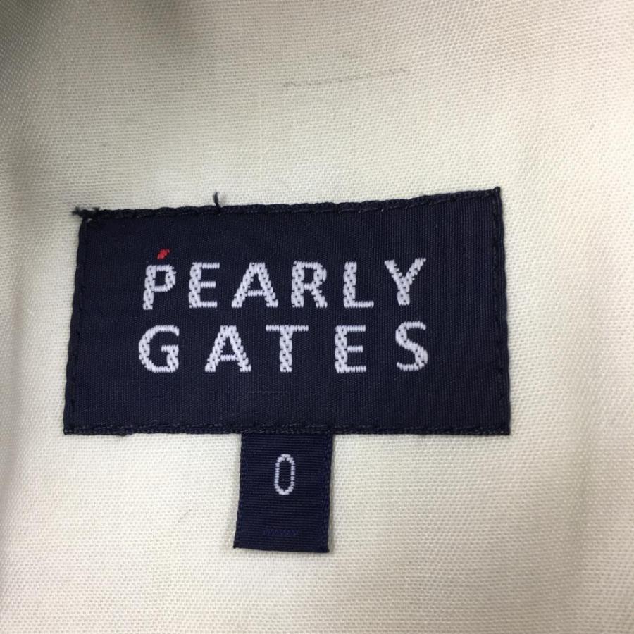PEARLY GATES（パーリーゲイツ） フレアスカート ネイビー×白 ドット