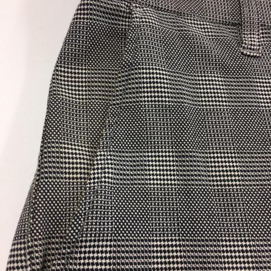 Titleist（タイトリスト） パンツ 黒×白 チェック柄 ストレッチ メンズ