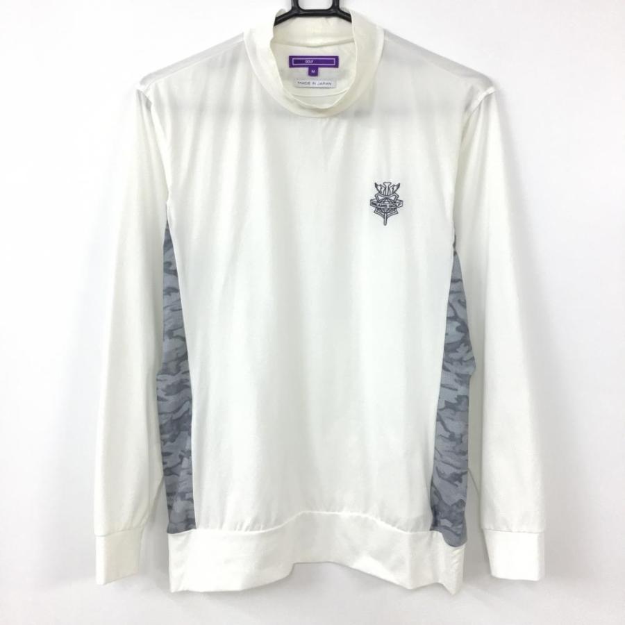 BEAMS（ビームス） ビームスゴルフ インナーシャツ 白×グレー サイド