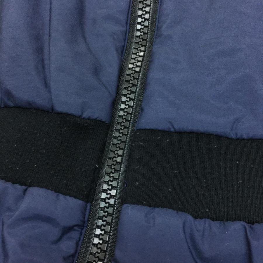 美品！ビームスゴルフ　中綿ワンピースL　紺ネイビー BEAMS（ビームス） ビームスゴルフ 中綿ワンピース ネイビー 一部ボア