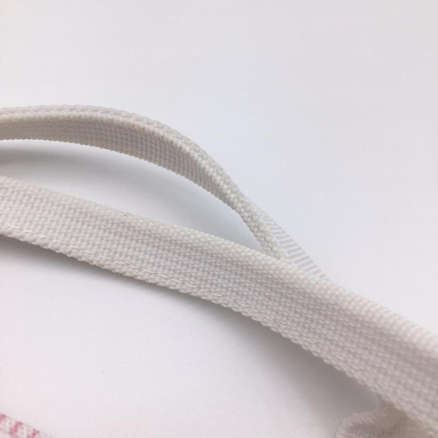 ジュンアンドロペ　ゴルフ　セットアップ　ピンク　白　軽量ダンボール　Ｍ〜Ｌ　美品 JUN&ROPE'（ジュンアンドロペ） シューズケース ピンク×白 ストライプ