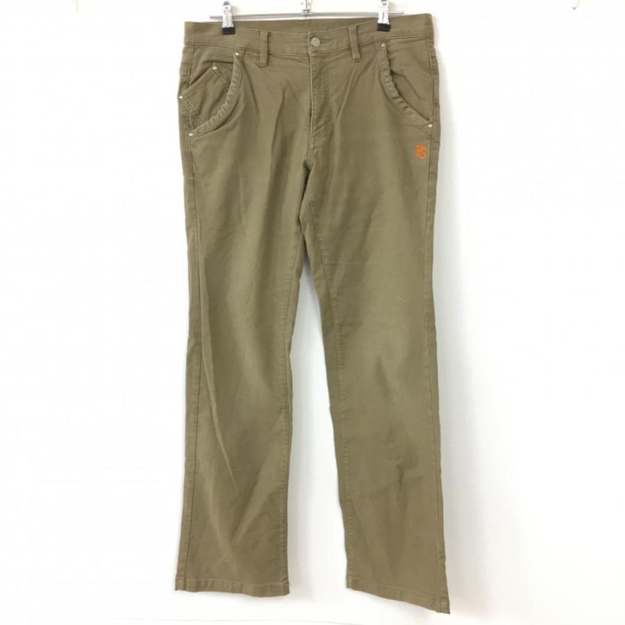 PEARLY GATES パーリーゲイツ パンツ ブラウン×オレンジ シンプル