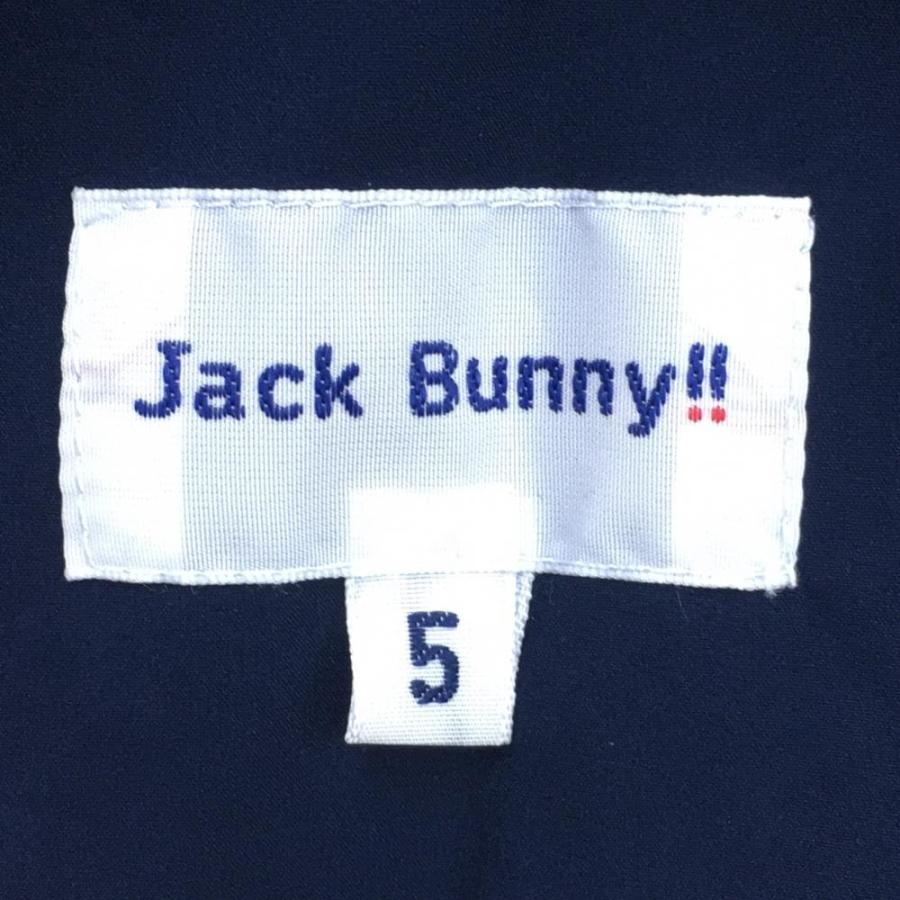 Jack Bunny!! ジャックバニー 半袖ブルゾン ネイビー×白 薄手 Jack Bunny!! ジャックバニー 半袖ブルゾン ネイビー×白 薄手