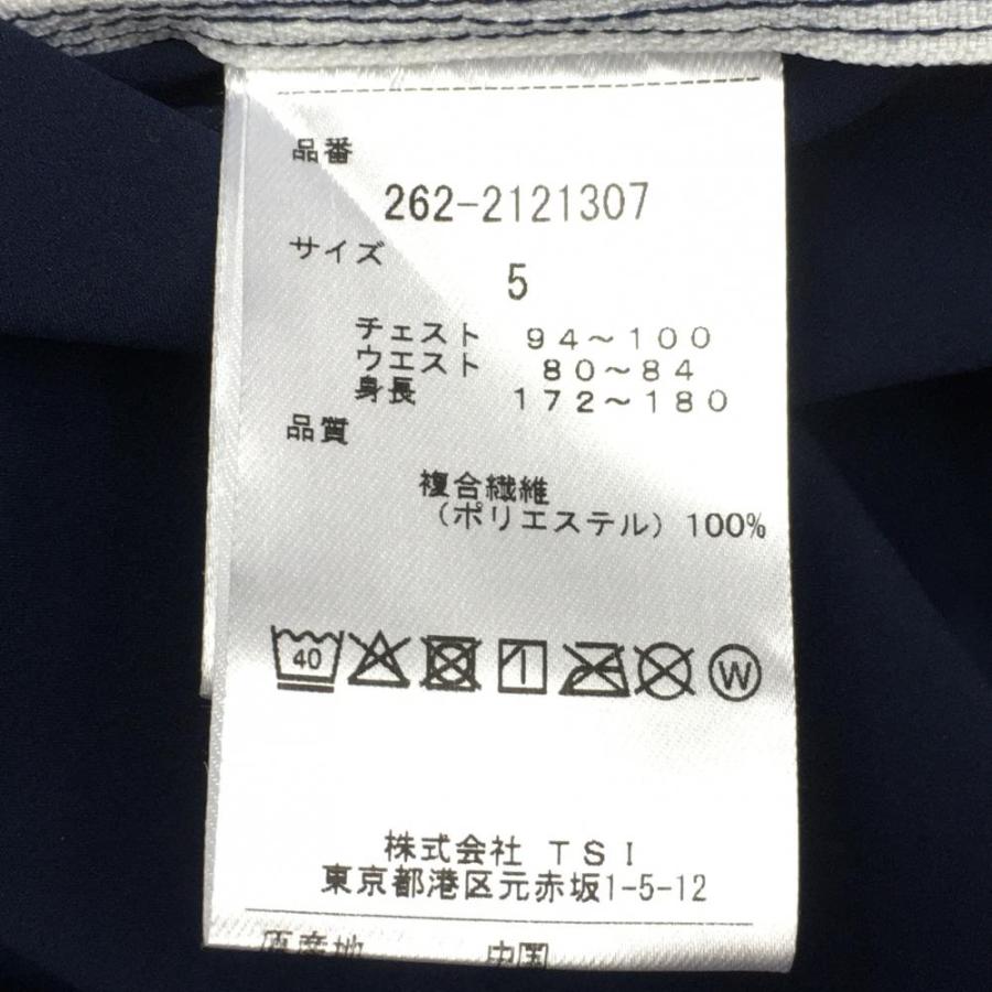 Jack Bunny!! ジャックバニー 半袖ブルゾン ネイビー×白 薄手 Jack Bunny!! ジャックバニー 半袖ブルゾン ネイビー×白 薄手