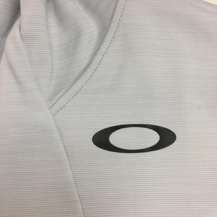 OAKLEY（オークリー） ジップパーカー グレー×黒 切替 ブルゾン メンズ