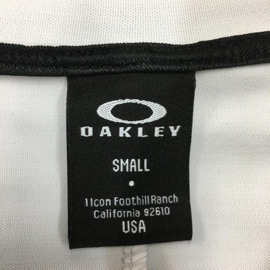 OAKLEY（オークリー） ジップパーカー グレー×黒 切替 ブルゾン メンズ