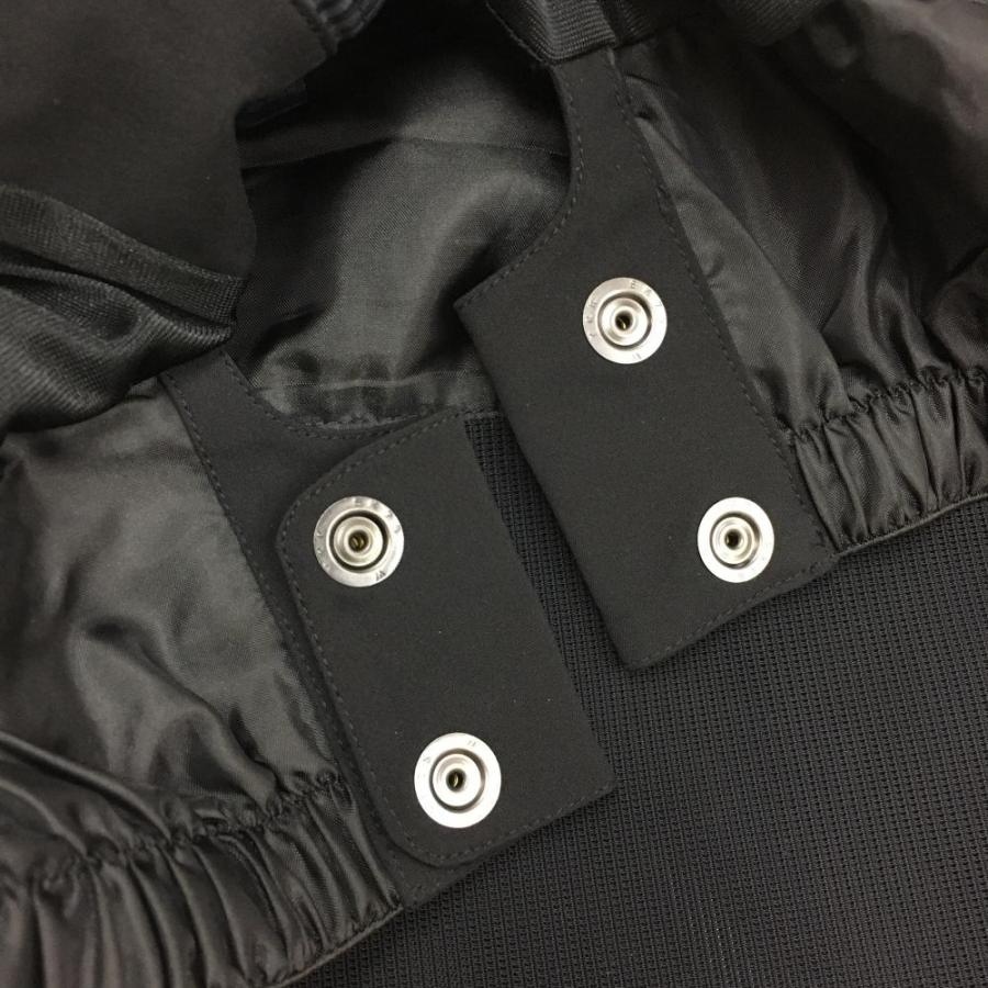 HONMA GOLF（本間ゴルフ） ホンマ ジャケット グレー×黒 ボーダー調 裏地付 胸ジップポケット メンズ M ゴルフウェア HONM ...