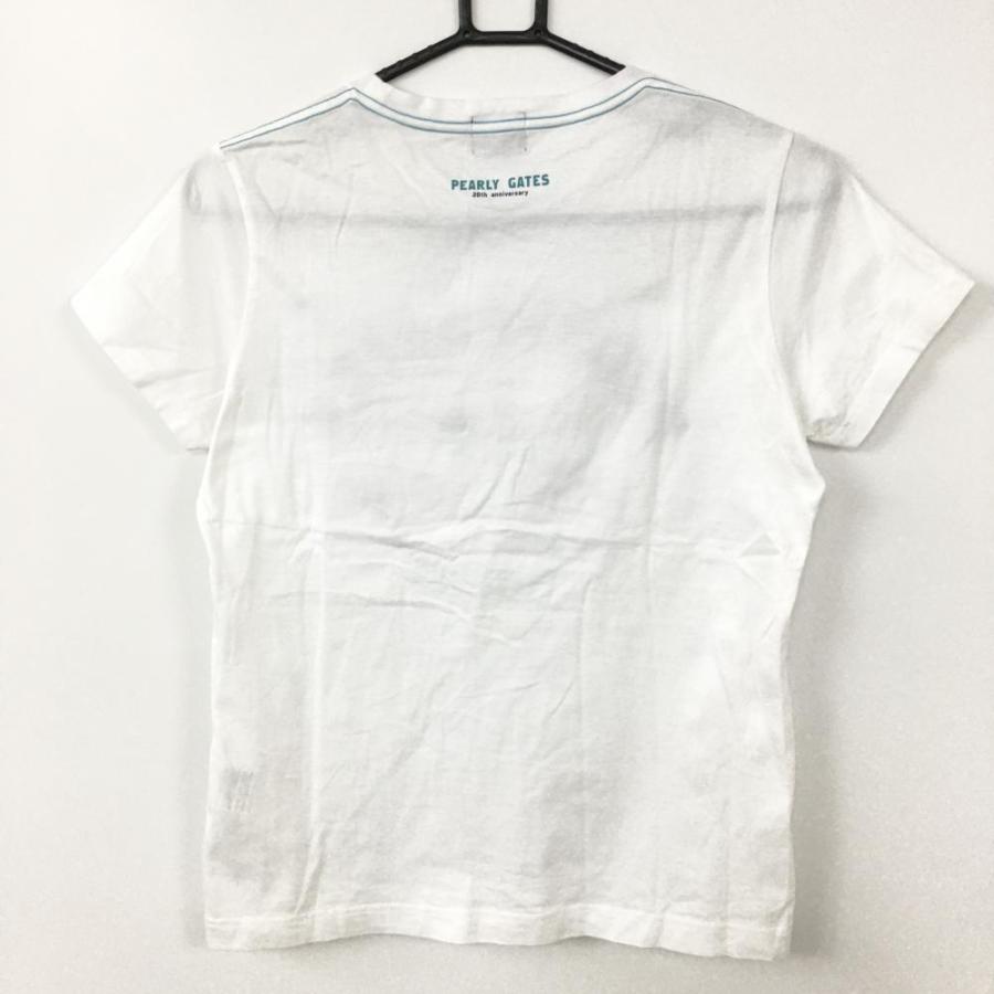 パーリーゲイツ 半袖Tシャツ 白×ネイビー 20周年 ニコちゃん スマイル レディース 2(L) ゴルフウェア PEARLY GATES/40%OFF価格 :1-240001107525:レオナード 通販 ★特価40%OFF★パーリーゲイツ 半袖Tシャツ 白×ネイビー 20周年 ニコちゃん スマイル レディース 2(L) ゴルフウェア PEARLY GATES
