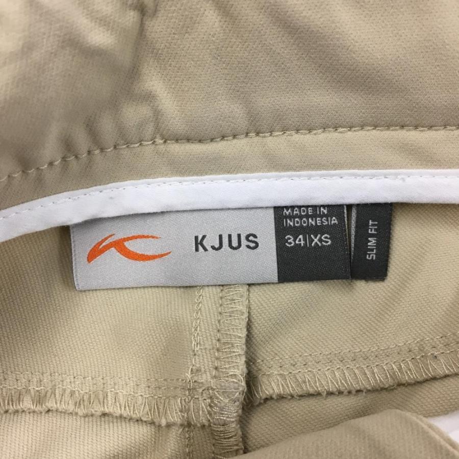 チュース ストレッチパンツ ベージュ シンプル 無地 レディース XS 