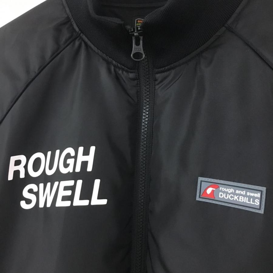rough&swell ラフアンドスウェル 蓄熱中綿入りジップアップブルゾンM